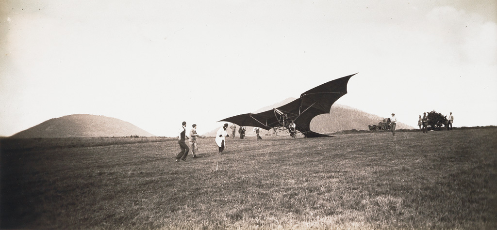 JACQUES-HENRI LARTIGUE (1894-1986) First and Last Flight of La Chauve-Souris.